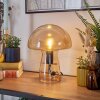 Mushroom Shaped  Almagre table lamp black, 1-light source