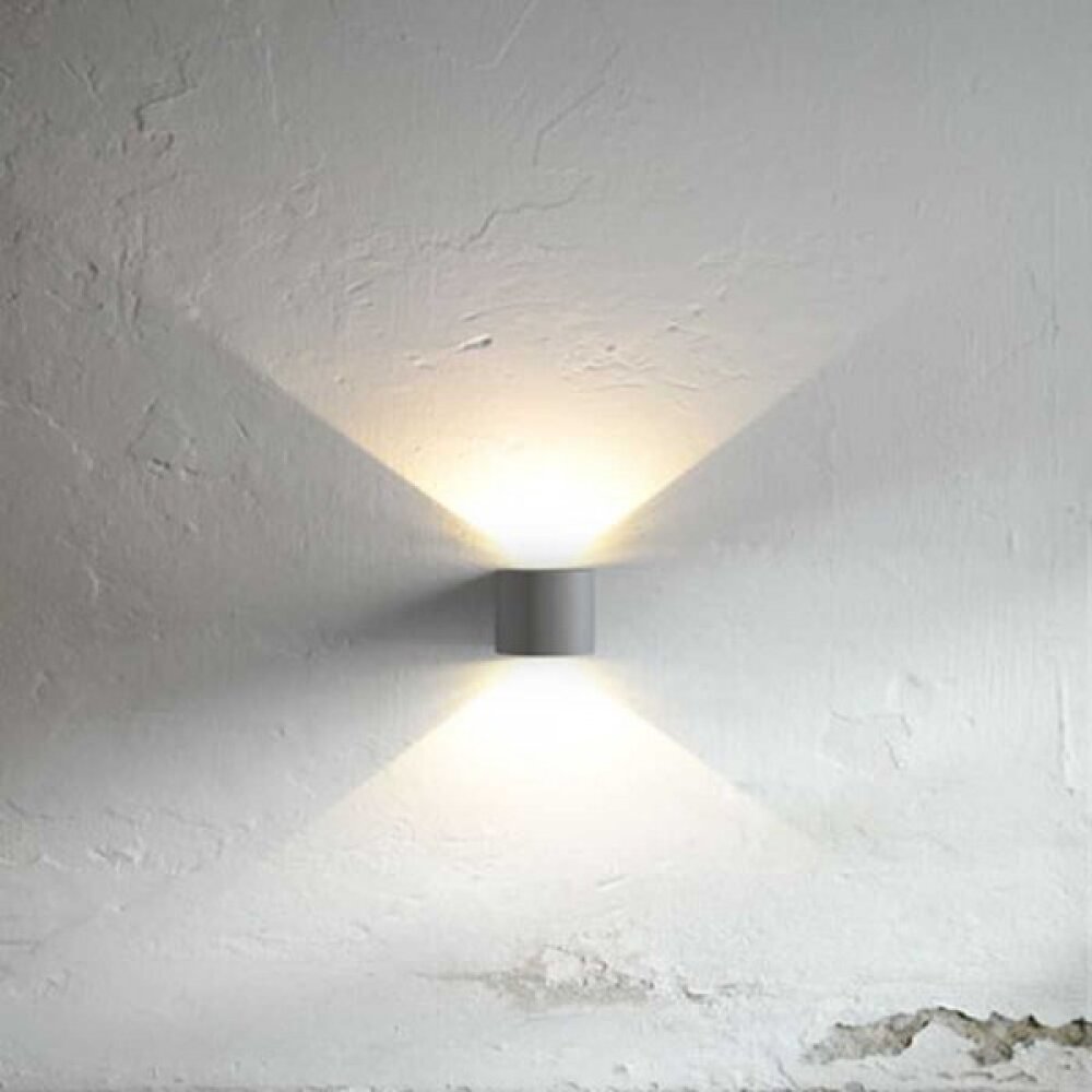 Nordlux CANTO Outdoor Wall Light LED aluminium, 2-light sources