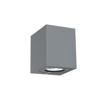 Nordlux CANTO KUBI Outdoor Wall Light LED grey, 2-light sources