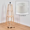 Bassagoda floor lamp Ecru, 1-light source