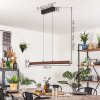 Carbellino pendant light LED dark brown, black, 1-light source