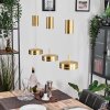 Dingersjo hanging light, pendant light LED brass, 3-light sources