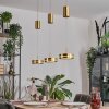 Dingersjo hanging light, pendant light LED brass, 3-light sources