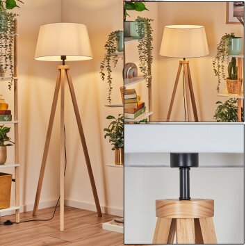 Bassagoda floor lamp Ecru, 1-light source