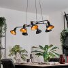 Toftbyn pendant light black, 7-light sources