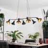 Toftbyn pendant light black, 7-light sources