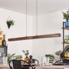 Carbellino pendant light LED dark brown, black, 1-light source