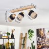 Fallhagen ceiling light chrome, Ecru, 3-light sources