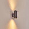 Cidral outdoor wall light, Up & Down Light black, 2-light sources