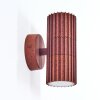 Cidral outdoor wall light, Up & Down Light rust-coloured, 2-light sources