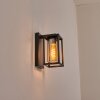 Portalis outdoor wall light black, 1-light source