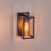 Portalis outdoor wall light black, 1-light source