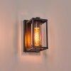 Portalis outdoor wall light black, 1-light source