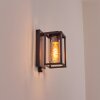 Portalis outdoor wall light black, 1-light source, Motion sensor