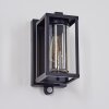 Portalis outdoor wall light black, 1-light source, Motion sensor