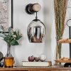 Vevino globe light, wall light Ecru, black, 1-light source