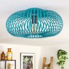 Oravi ceiling light blue, 1-light source