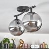 Gastor ceiling light Smoke-coloured, 2-light sources