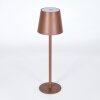 Vannie Outdoor table lamp, table lamp LED brown, 1-light source