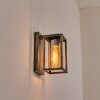 Portalis outdoor wall light gold, black, 1-light source