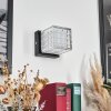 Medvik wall light LED black, 1-light source