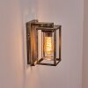 Portalis outdoor wall light gold, black, 1-light source, Motion sensor