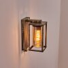 Portalis outdoor wall light gold, black, 1-light source, Motion sensor