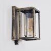 Portalis outdoor wall light gold, black, 1-light source, Motion sensor