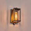 Portalis outdoor wall light gold, black, 1-light source, Motion sensor