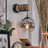 Ripoll globe light, wall light Ecru, black, 1-light source