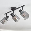 Aggebo ceiling light black, 3-light sources