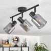 Aggebo ceiling light black, 3-light sources