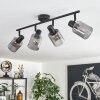 Aggebo ceiling light black, 4-light sources