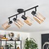 Aggebo ceiling light black, 4-light sources