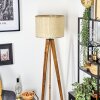 Sabadim floor lamp Ecru, black, 1-light source