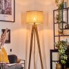 Sabadim floor lamp Ecru, black, 1-light source