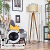 Sabadim floor lamp Ecru, black, 1-light source