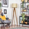 Sabadim floor lamp Ecru, black, 1-light source