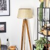 Sabadim floor lamp Ecru, black, 1-light source