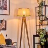 Sabadim floor lamp Ecru, black, 1-light source