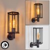 Monfanim outdoor wall light black, 1-light source