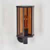 Monfanim outdoor wall light black, 1-light source