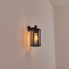 Monfanim outdoor wall light black, 1-light source