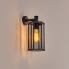 Monfanim outdoor wall light black, 1-light source