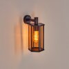 Monfanim outdoor wall light black, 1-light source