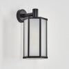 Monfanim outdoor wall light black, 1-light source