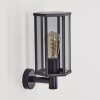 Monfanim outdoor wall light black, 1-light source