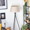 Bassagoda floor lamp beige, white, 1-light source