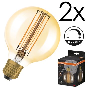 E27 LED 5.8 Watt warm-white dimmable 470 Lumen