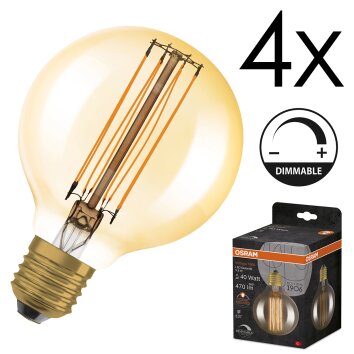 E27 LED 5.8 Watt warm-white dimmable 470 Lumen